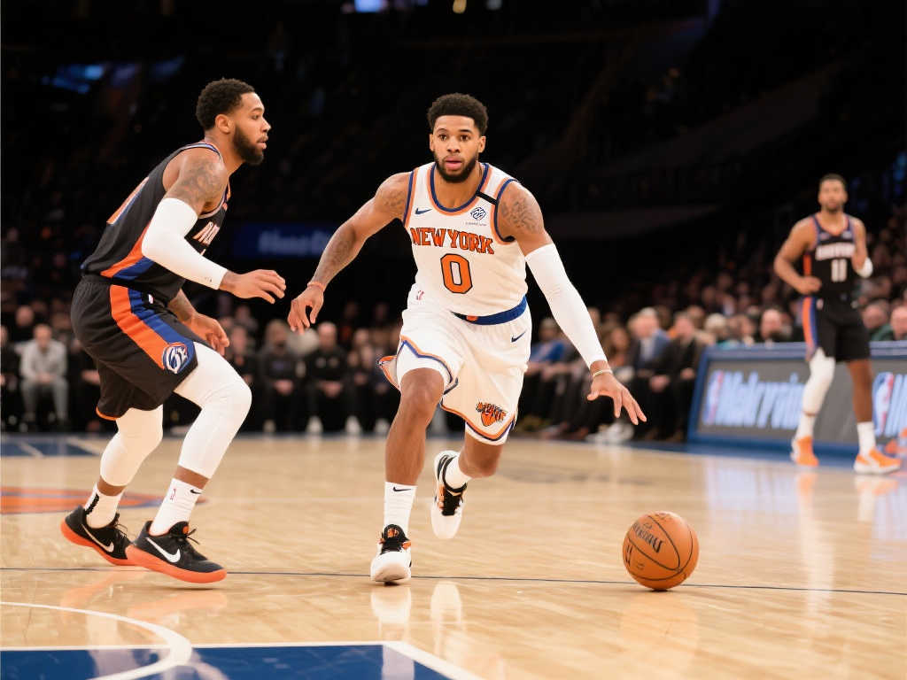 防守压制!布伦森半场10中3仅得7分 正负值低至-13 防守压制!布伦森半场10中3仅得7分 正负值低至-13