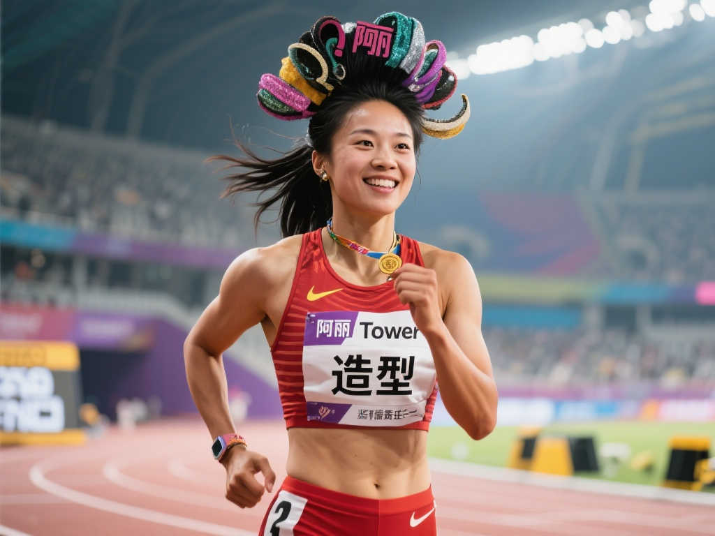 吴艳妮解读阿丽塔造型：象征永不言弃的体育精神